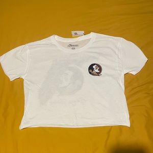 FSU Crop Top NWT